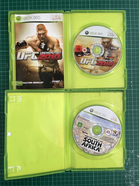 2 x 2010 Xbox 360 Games UFC FIFA Carousel 3