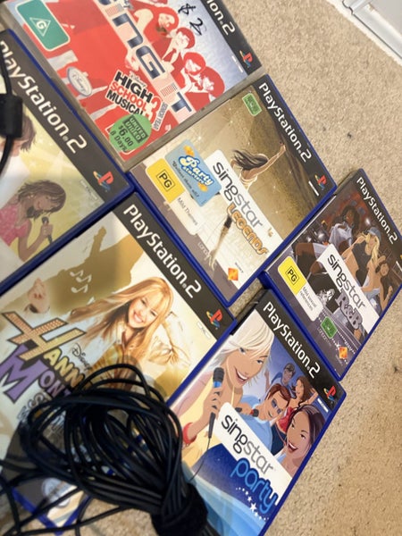 PlayStation 2 singstar buzz bulk lot bundle Carousel 3