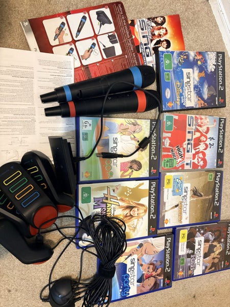 PlayStation 2 singstar buzz bulk lot bundle Carousel 1