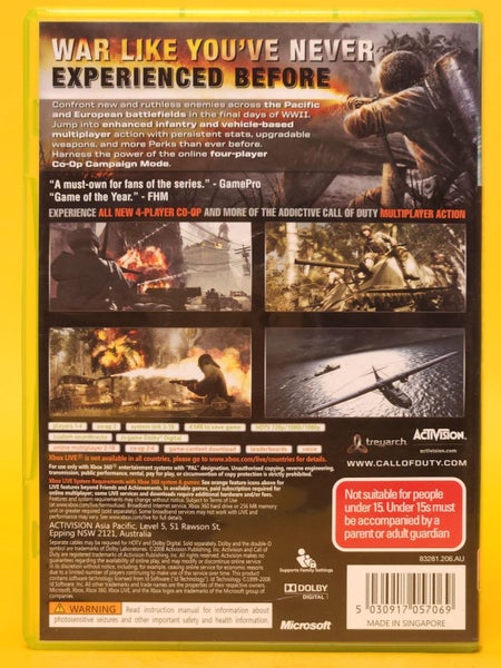 Call of Duty: World at War - Xbox 360 Carousel 7