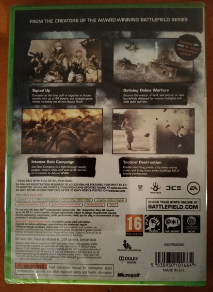 Battlefield: Bad Company 2 (X360) Brand New Carousel 3
