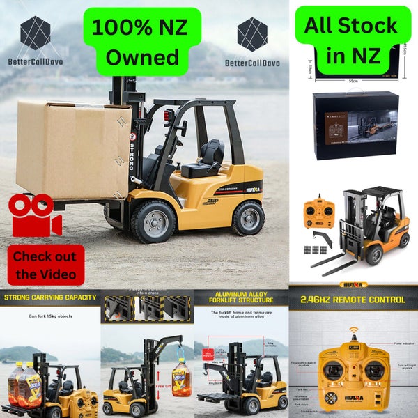 HUINA Truck Fork Lift Car Remote Control RC 1577 1:10 (Hui Na)