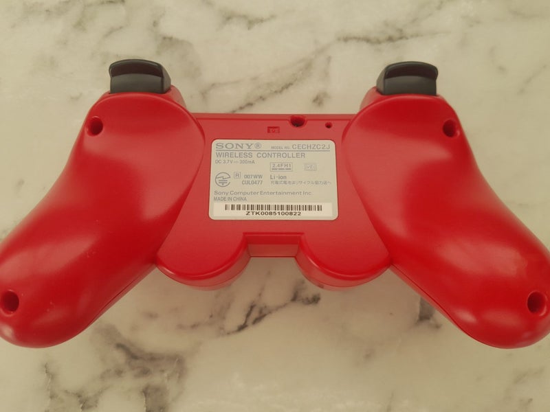 Genuine SONY PS3 DualShock sixaxis Wireless Controller - Deep Red Carousel 2