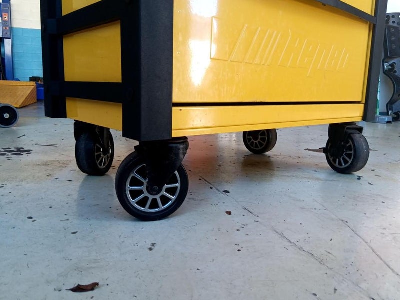 Yellow Repco Portable Toolbox with Contents Carousel 10