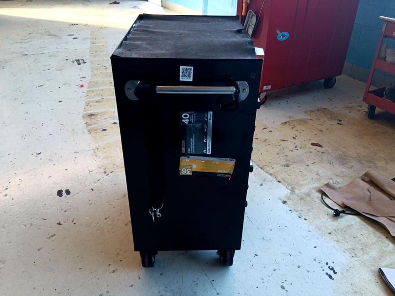 Black Mechpro Portable Toolbox Carousel 8