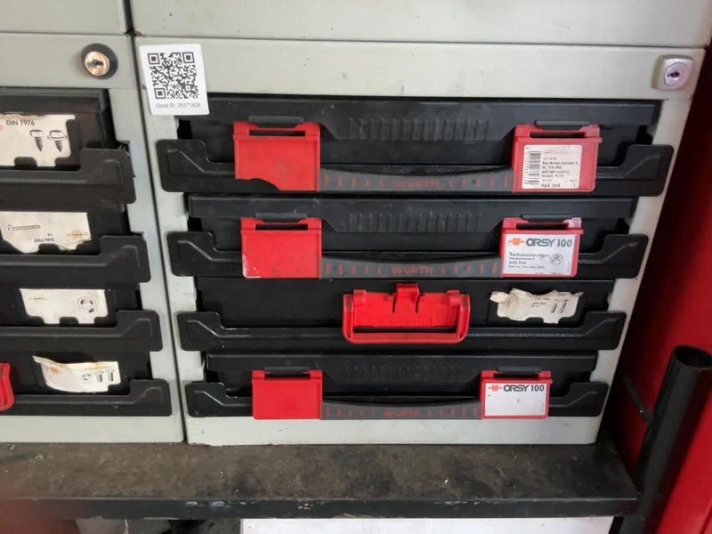 2x Wurth Toolbox with Contents Carousel 11