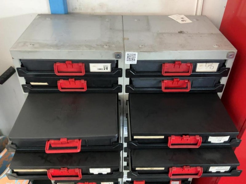 2x Wurth Toolbox with Contents Carousel 18