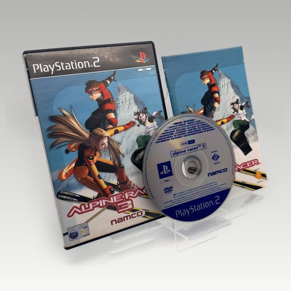 PS2 • Alpine Racer 3 (Not For Resale) Promo • CIB Carousel 1