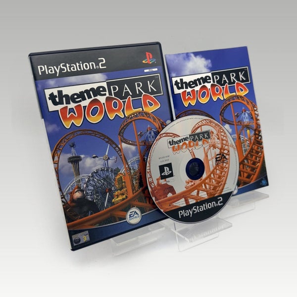 PS2 • Theme Park Roller Coaster • CIB Carousel 1