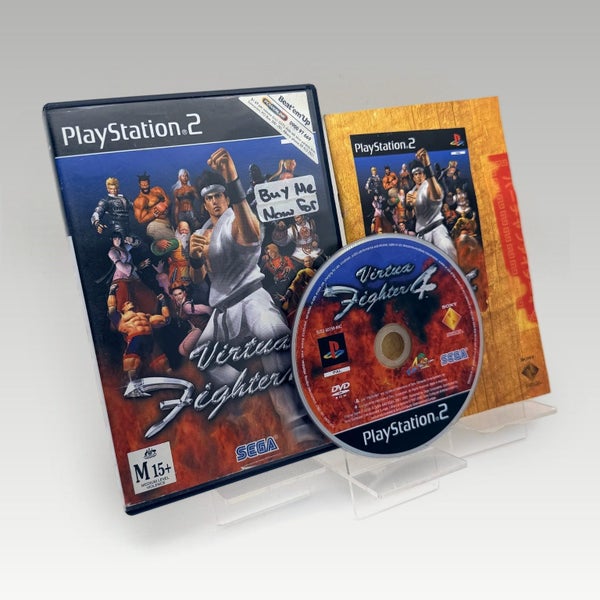 PS2 • Virtua Fighter 4 • CIB • Ex-Rental Carousel 1