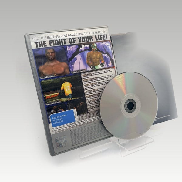 PS2 • WWE SmackDown! vs. Raw 2006 (Platinum) • CIB Carousel 2