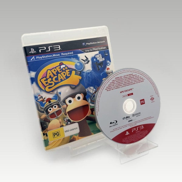PS3 • Ape Escape (Not For Resale) Promo • No Manual Carousel 1