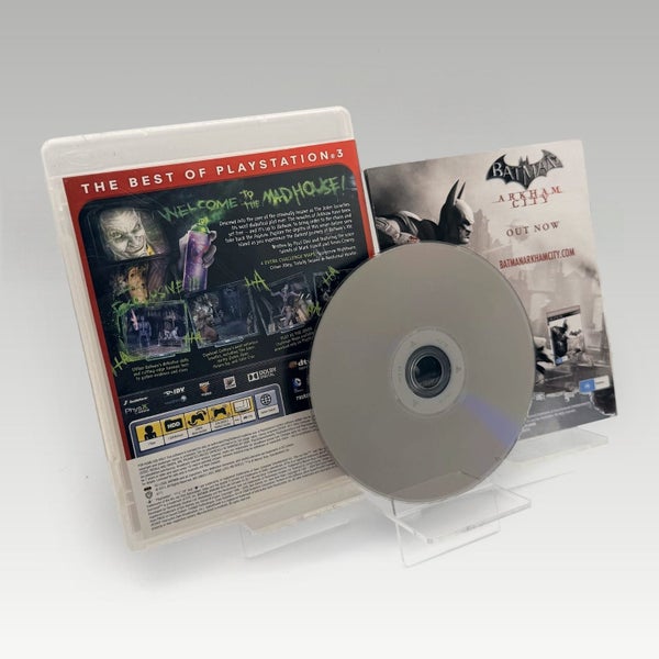 PS3 • Batman: Arkham Asylum (Essentials) Game of the Year Edition • CIB Carousel 2