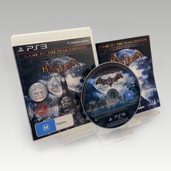 PS3 • Batman: Arkham Asylum Game of the Year Edition • CIB Carousel 1