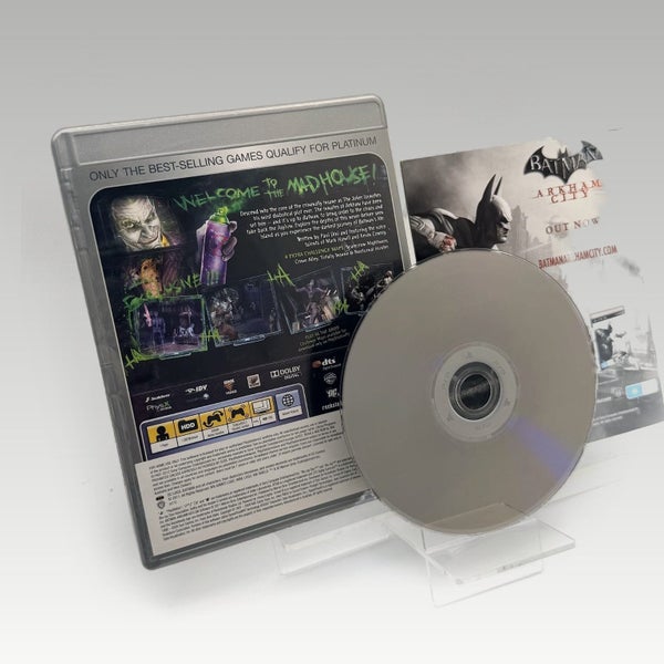PS3 • Batman: Arkham Asylum (Platinum) Game of the Year Edition • CIB Carousel 2