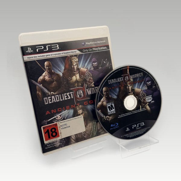 PS3 • Deadliest Warrior: Ancient Combat • No Manual • Region 1 Carousel 1