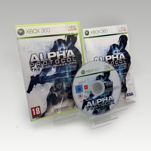 Xbox 360 • Alpha Protocol • CIB Carousel 1