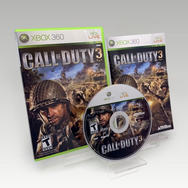 Xbox 360 • Call of Duty 3 • CIB Carousel 1