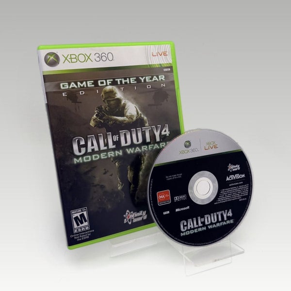Xbox 360 • Call of Duty 4: Modern Warfare - Game of the Year Edition • No Manual Carousel 1