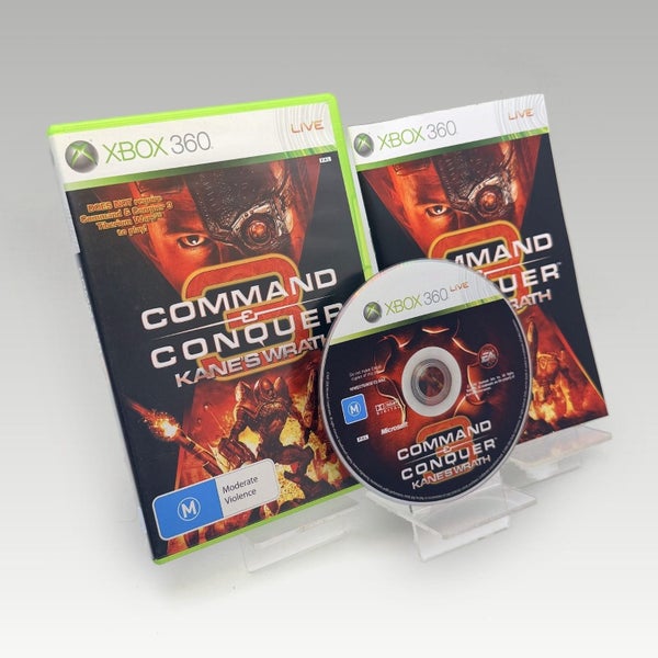 Xbox 360 • Command & Conquer 3: Kane's Wrath • CIB Carousel 1