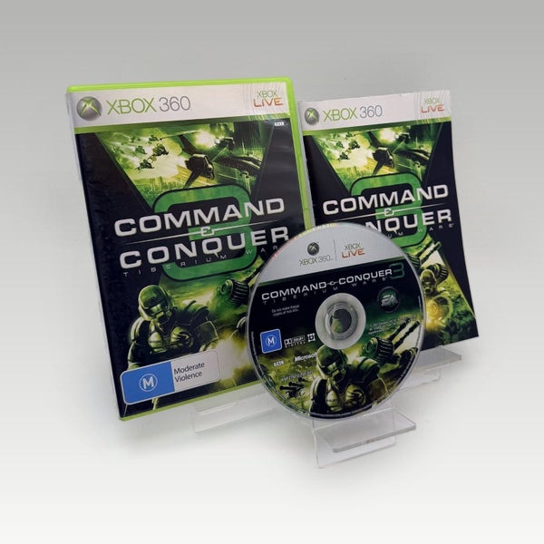 Xbox 360 • Command & Conquer 3: Tiberium Wars • CIB Carousel 1
