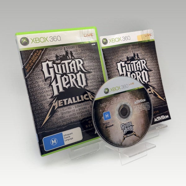 Xbox 360 • Guitar Hero: Metallica • CIB Carousel 1