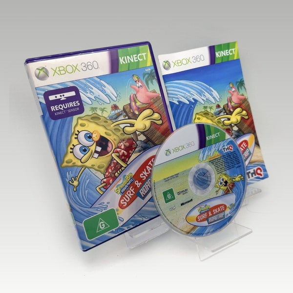 Xbox 360 • SpongeBob's Surf & Skate Roadtrip • CIB Carousel 1