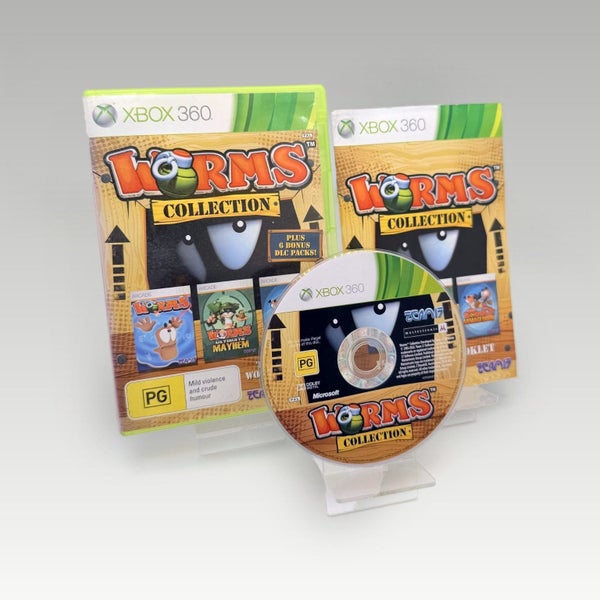 Xbox 360 • Worms Collection • CIB Carousel 1