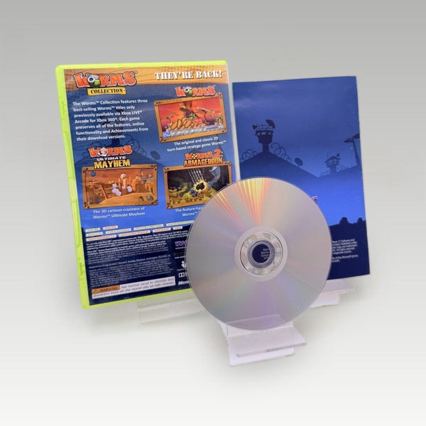 Xbox 360 • Worms Collection • CIB Carousel 2