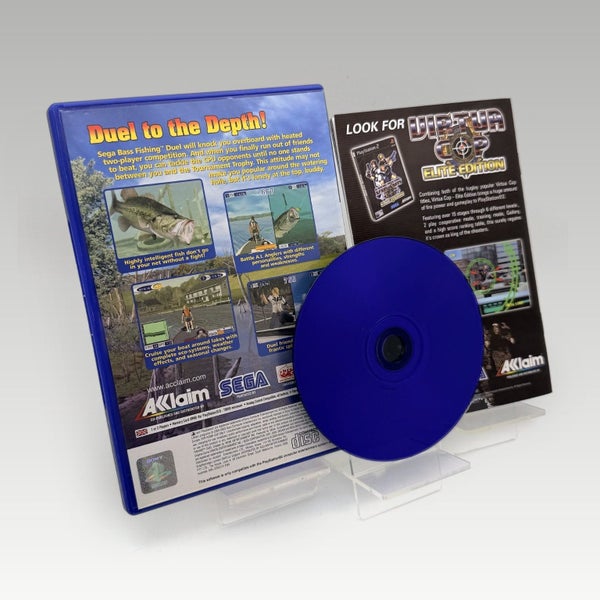 PS2 • Sega Bass Fishing Duel • CIB Carousel 2