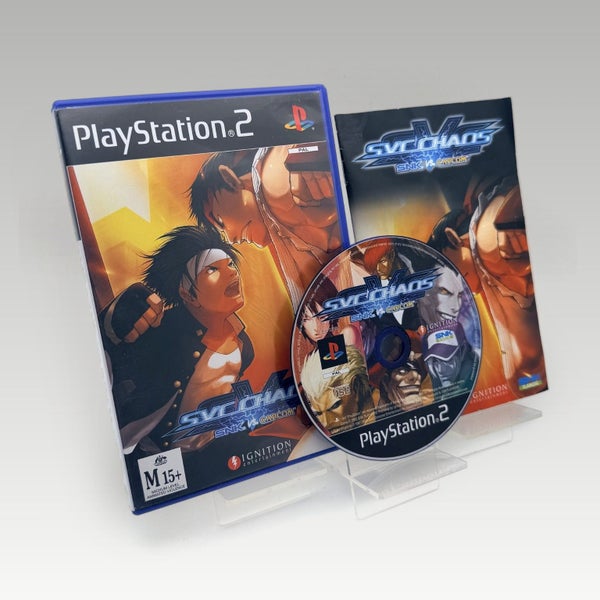 PS2 • SNK vs. Capcom: SVC Chaos • CIB Carousel 1