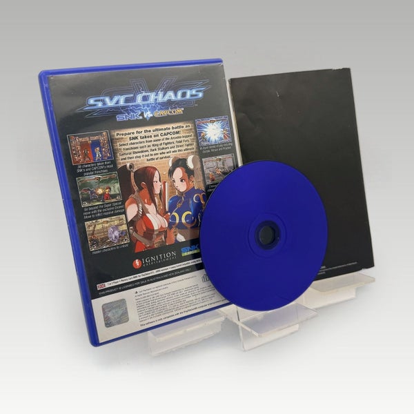 PS2 • SNK vs. Capcom: SVC Chaos • CIB Carousel 2
