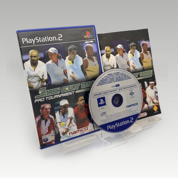PS2 • Smash Court Tennis Pro Tournament (Not For Resale) Promo • CIB Carousel 1