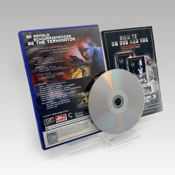 PS2 • Terminator 3: Rise of the Machines • CIB Carousel 2