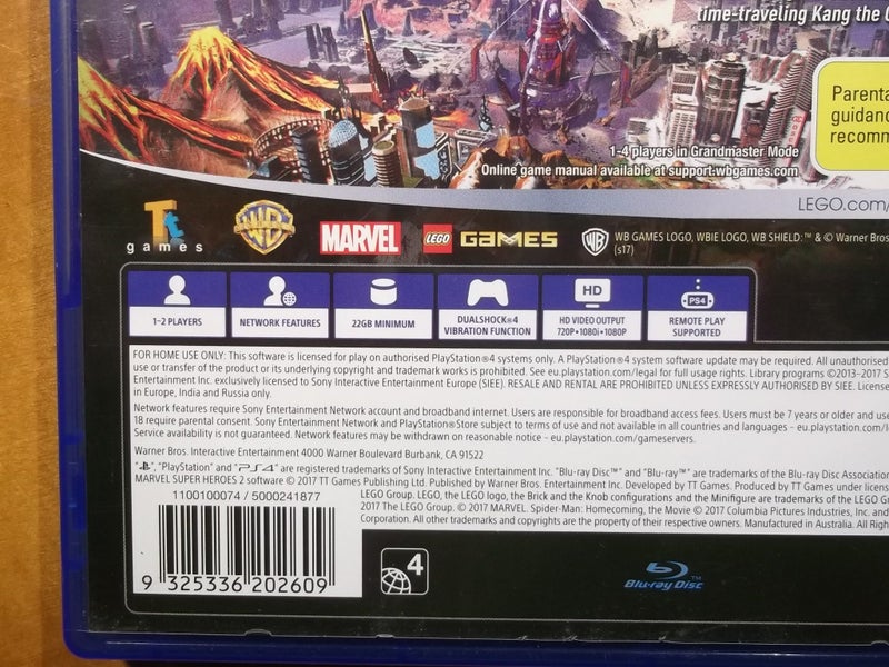 LEGO Marvel Super Heroes 2 - PS4 Game - Excellent Condition Carousel 4