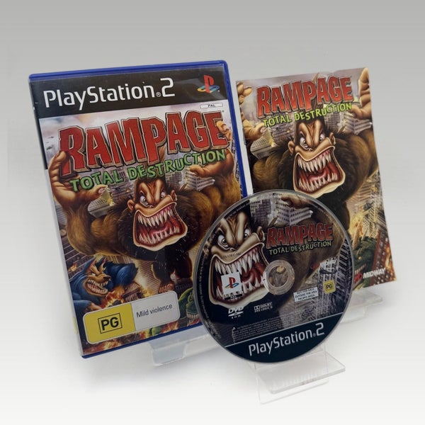 PS2 • Rampage: Total Destruction • CIB Carousel 1