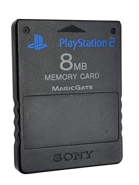 GENUINE SONY PS2 Memory Card - Black Carousel 1