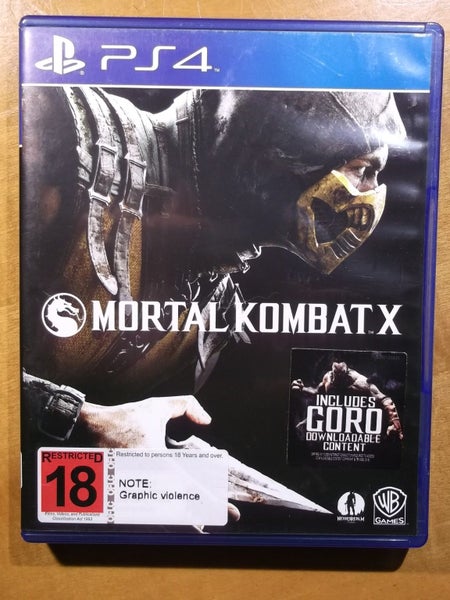 Mortal Kombat X - PS4 Game - Excellent Condition Carousel 1
