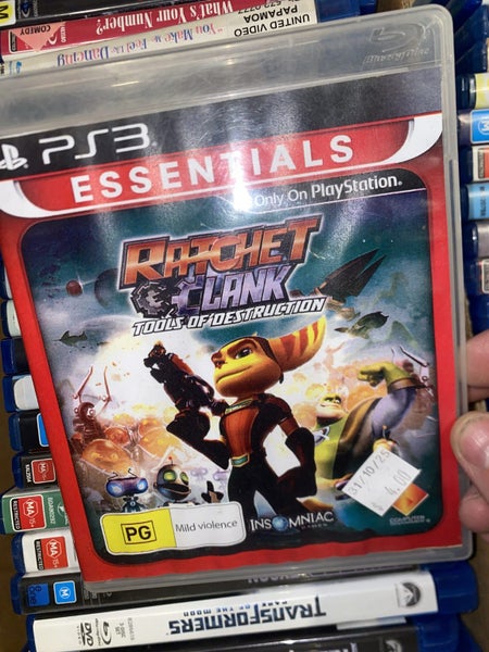 ** RATCHET AND CLANK : TOOLS OF DESTRUCTION PS3 ** $1 RESERVE ** Carousel 1
