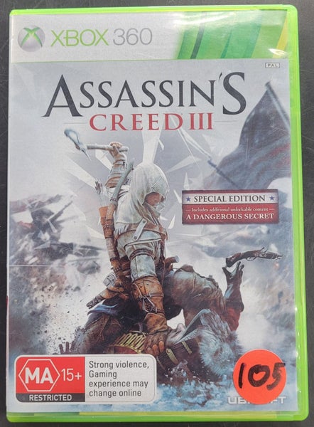 Assassins Creed III Xbox 360 Game Carousel 1