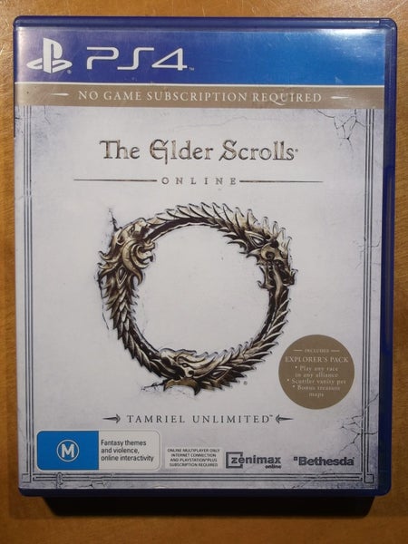 The Elder Scrolls Online Tamriel Unlimited - PS4 Game - Excellent Condition Carousel 1