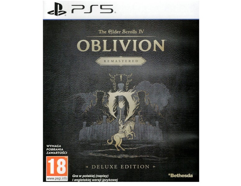Elder Scrolls IV: Oblivion Remastered Deluxe Edition PS5 Carousel 1
