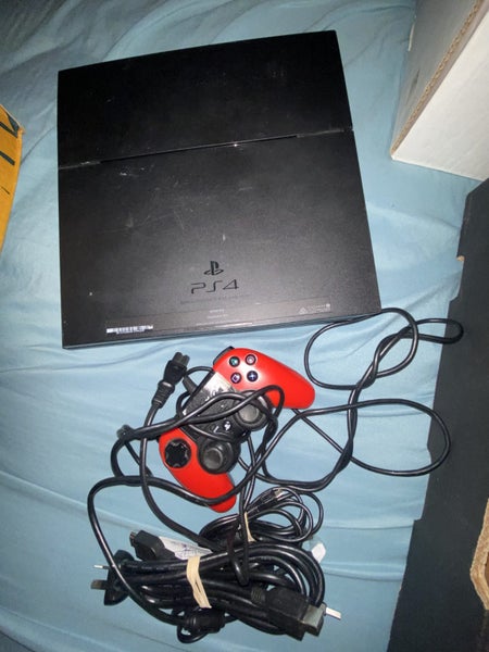 ** PS4 CONSOLE & WIRED CONTROLLER / ALL CABLES (tested) Carousel 2