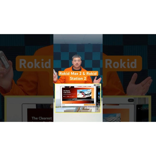 Rokid Station 2 8GB +128GB Smart Portable Device For Max 2 AR Glasses ONLY Carousel 8