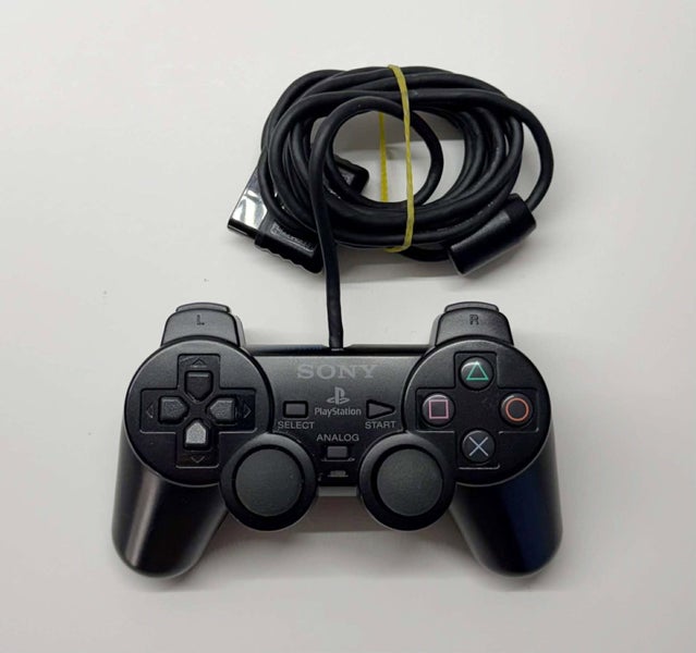 PlayStation 2 Dualshock Black Controller Carousel 1