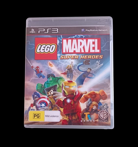 Lego Marvel Super Heroes PS3 *excellent condition*complete Carousel 1