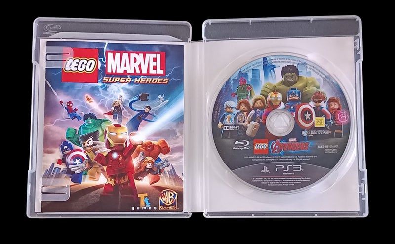 Lego Marvel Super Heroes PS3 *excellent condition*complete Carousel 2