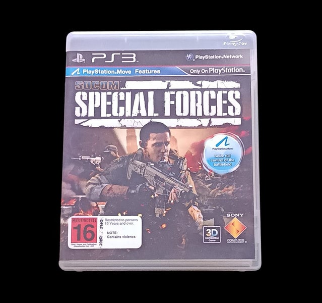 Socom Special Forces PS3 *Rare Press/Display Edition Carousel 1