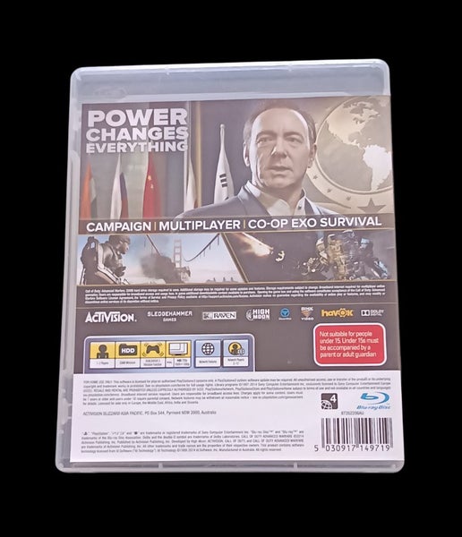 Call of Duty Advanced Warfare PS3 *excellent condition *complete Carousel 3