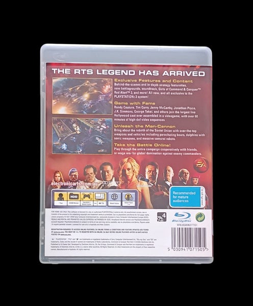 Command Conquer Red Alert 3 Ultimate Edition PS3 *excellent*complete Carousel 3